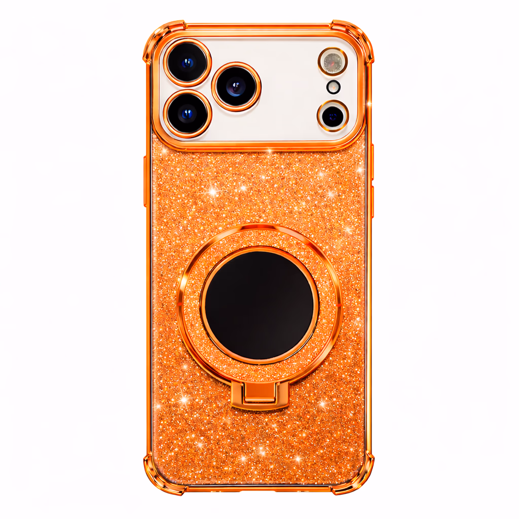 iPhone 17 Pro Max - Shimmer Mirror w/MagSafe - Orange